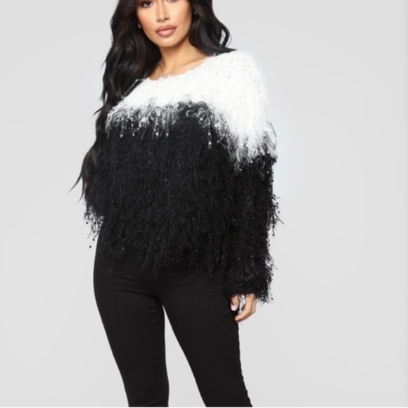 Forever 21 Sweaters - fashion nova fringe color block sweater